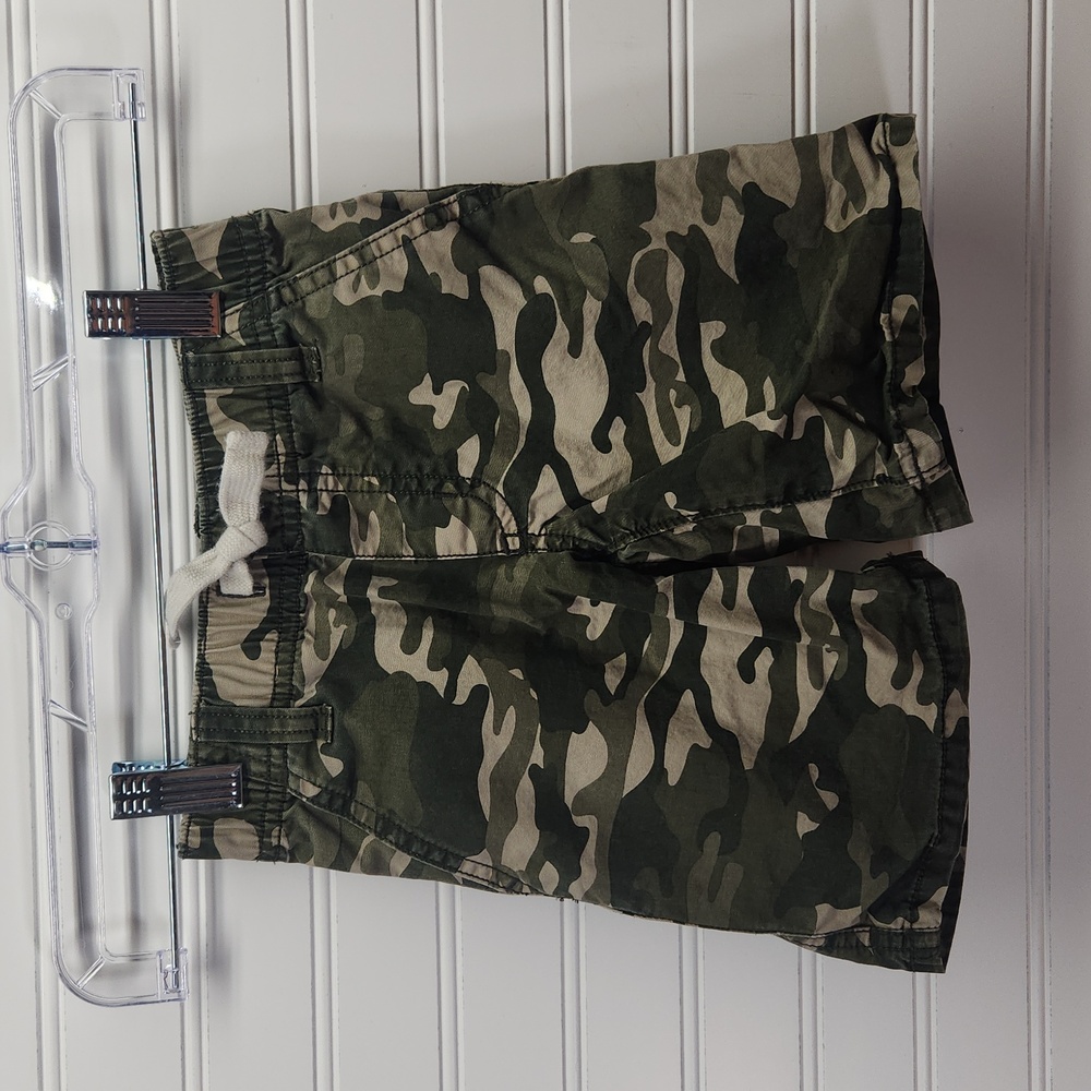 Gymboree Elastic Waist Camouflage Shorts 3T